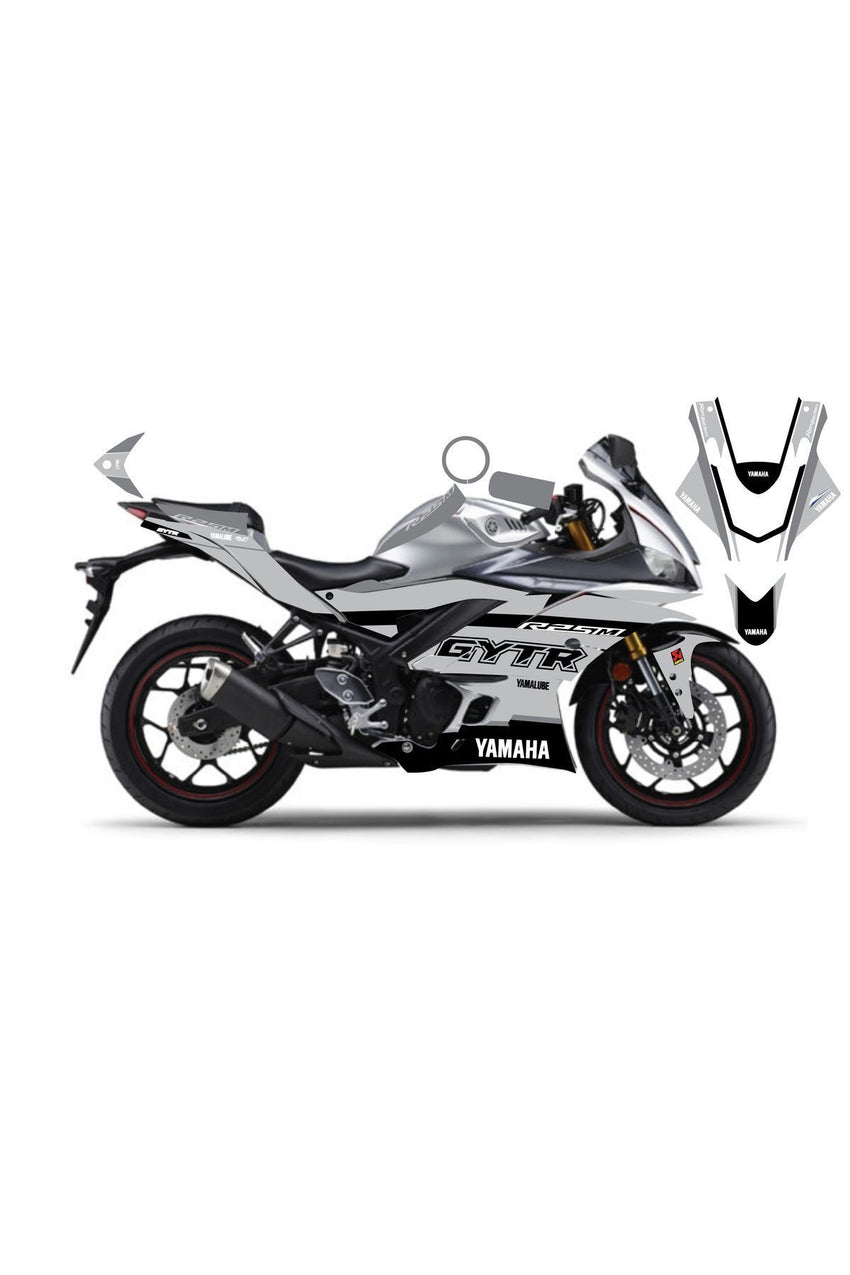 YAMAHA MT 10 KIRMIZI SERİTLİ FULL STİCKER SET KIT