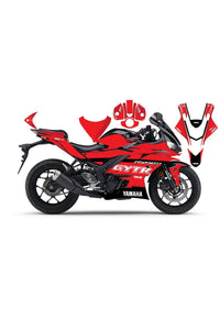 YAMAHA YZF R25 2014-2018 MAVİ MDL3 FULL KAPLAMA BODY KİT