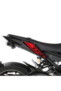 YAMAHA MT 07 2020-2024 Uyumlu GRI SERTLI STİCKER SET FULL BODY KIT MDL2