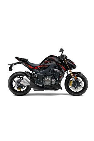 KAWASAKİ MOTORSİKLET KIRMIZI JANT ŞERİDİ JANT İÇİ YAZILI 17 INC uyumlu